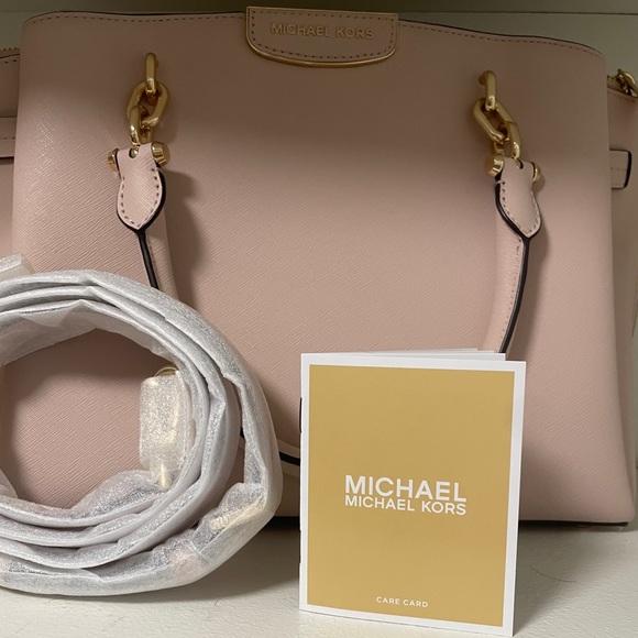 Authentic Michael Kors Pink Purse - Picture 1 of 8